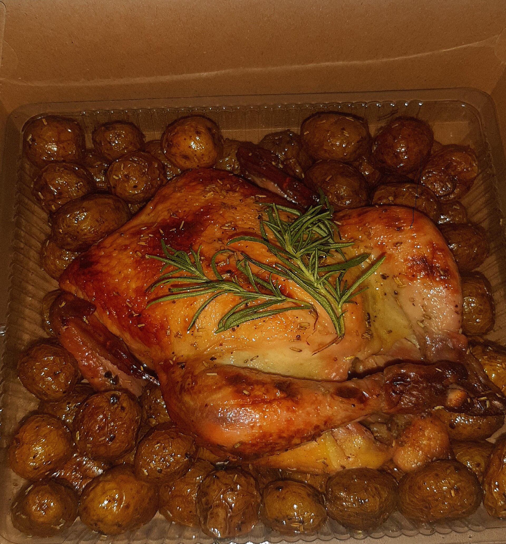 Roast chicken
